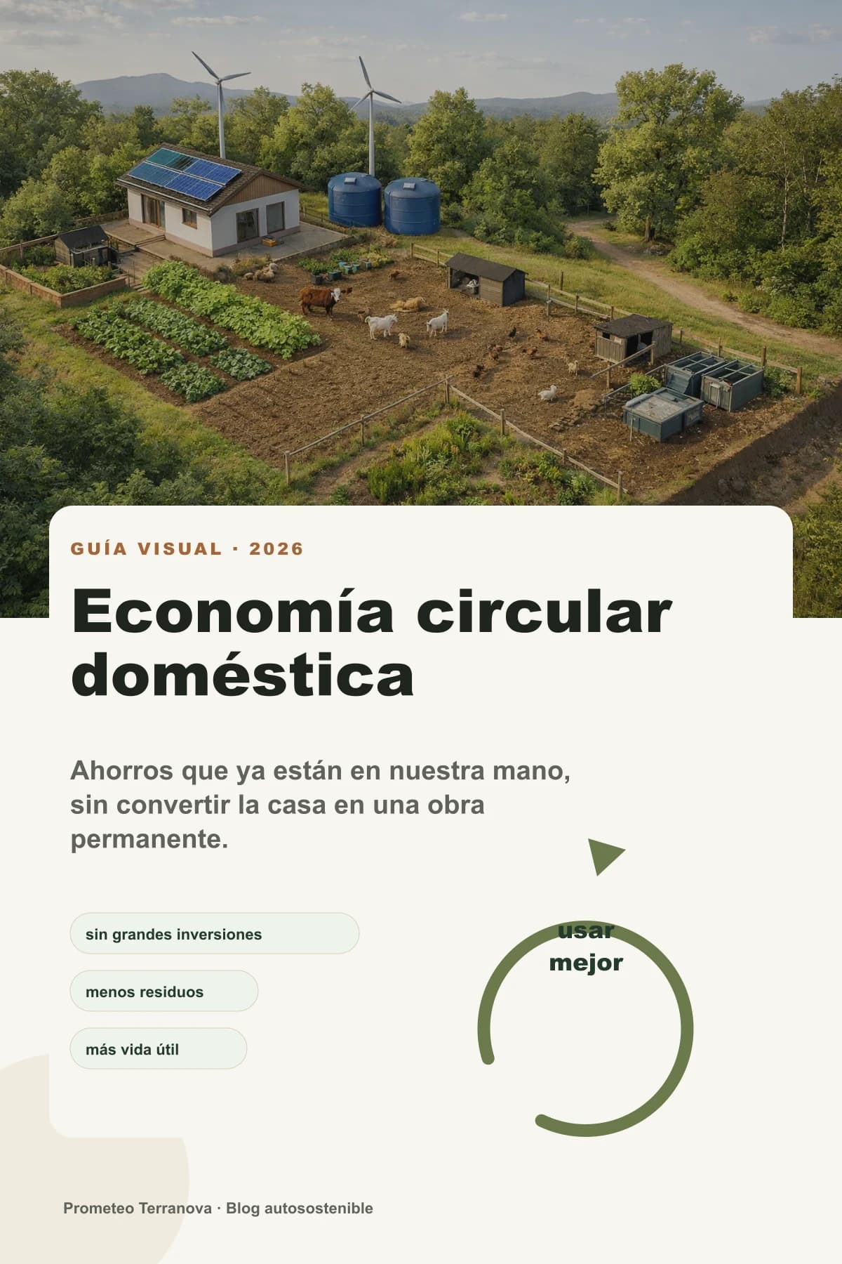 Economía circular doméstica: ahorrar sin grandes inversiones